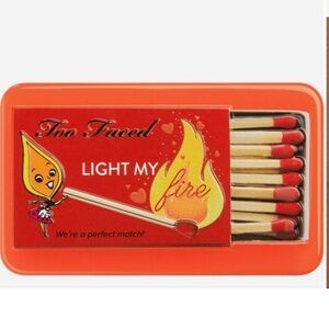NWB Too Faced Light My Fire Eyeshadow Palette Vibrant Warm Tones Limited Edition